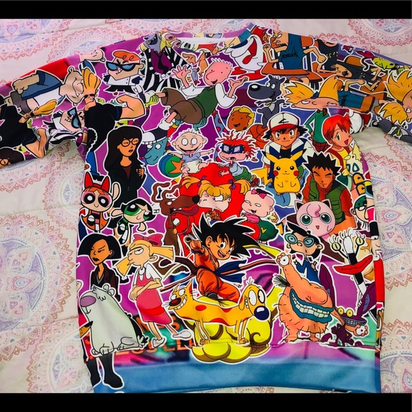 Nickelodeon characters sweater - Picture 1 of 2
